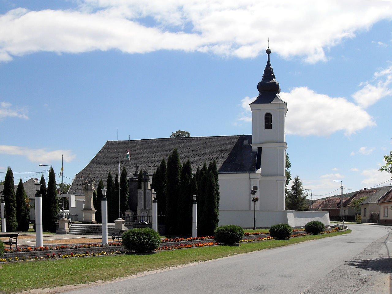 Church of the Annunciation in Hidvegardó